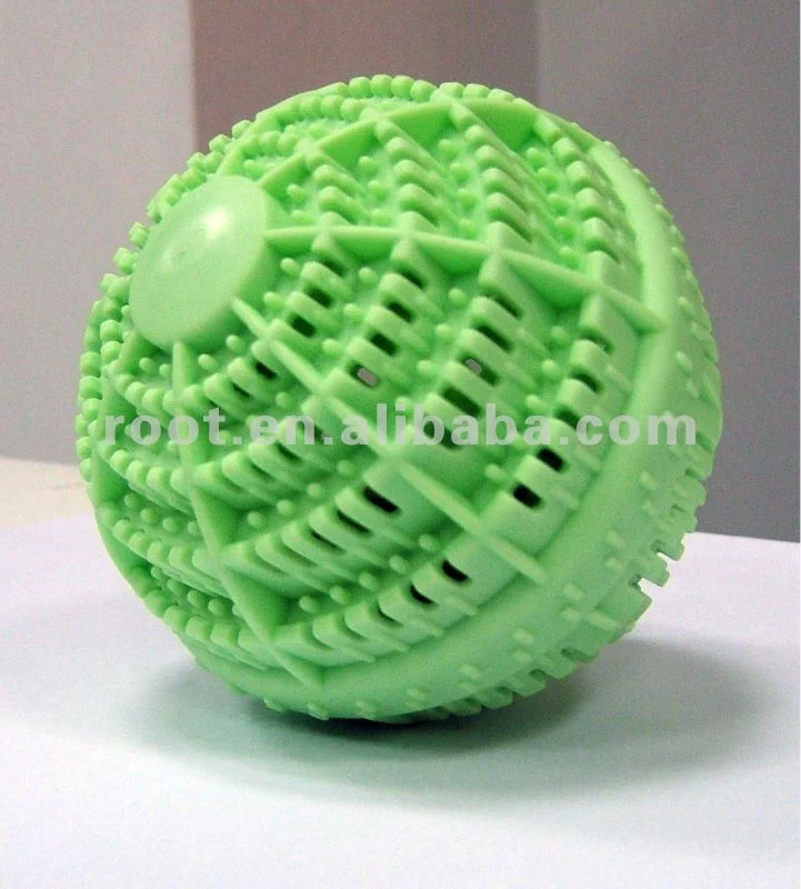 ECO elastic plastic non-chemical laundry products detergent washing balls with lemon fragrance for laundry washer