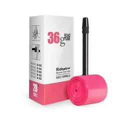 RideNow Inner Tube Ultra Light Bike Tire Road Bicycle Inner Tube 65mm TPU Inner Tube 700C x 18/23/25/28/30/32C for Light Biking