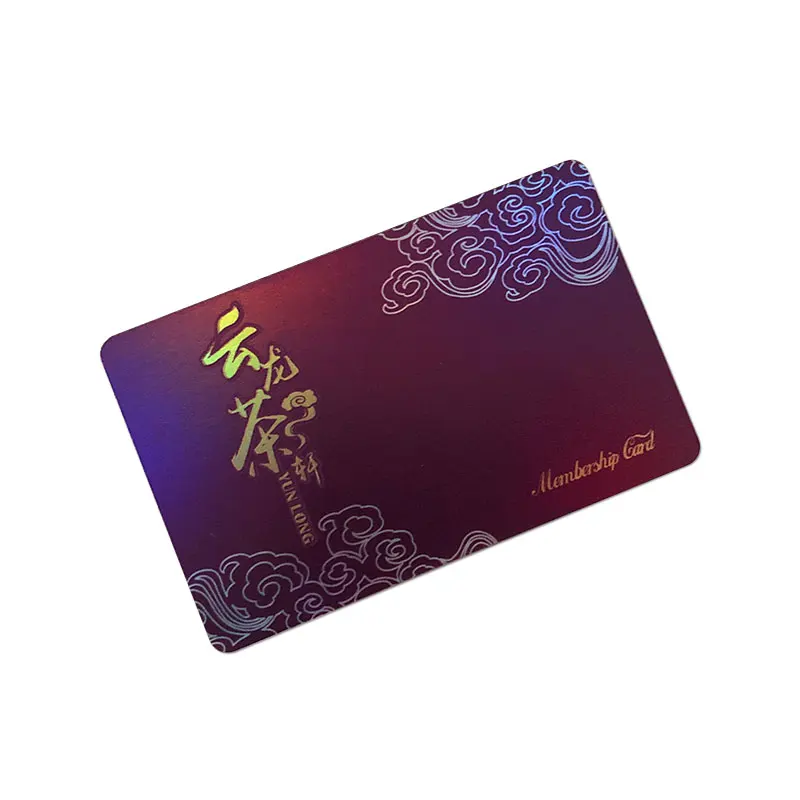 Customized High Quality RFID Card PVC Plastic Bank Card Wuhan Professional Card Factory Manufacturing