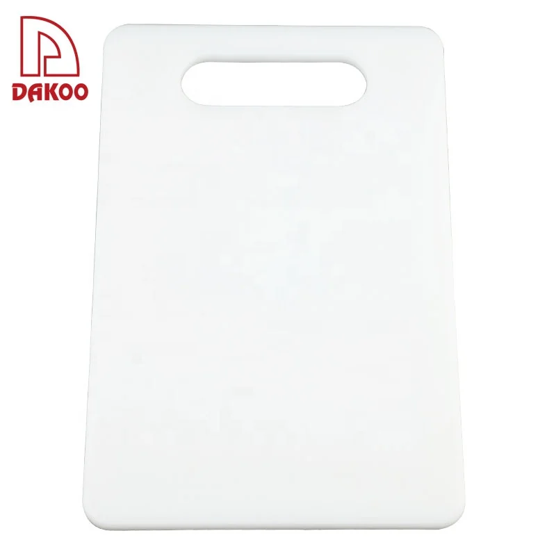 Оптовая продажа белая разделочная доска большого размера из полипропилена дешевая