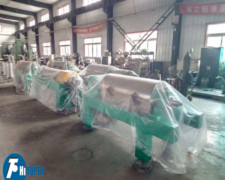 Good quality sludge dewatering soda ash for water treatment Horizontal decanter centrifuge continuous type centrifuge