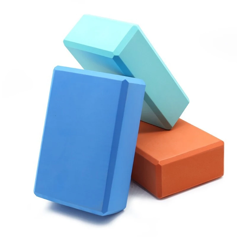 High Quality Lightweight EVA Yoga Blocks Customized Anti-Injury Yoga Bricks