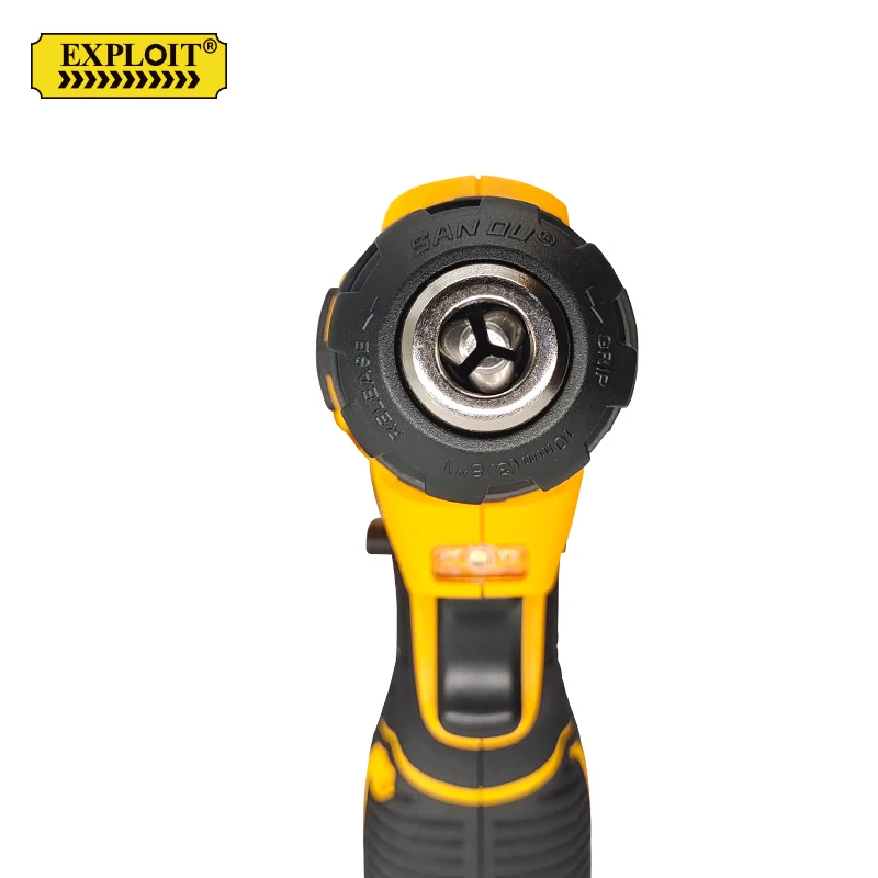 Lithium battery custom portable hand drills power tools multi-function 18V plastic coated mini brushless electric drill set