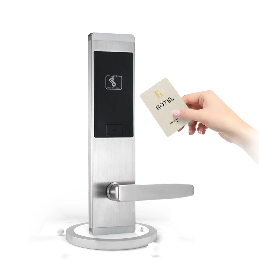 Hotel Lock Factory Manufacture Various Safe Robust White Hotel Bathroom Lock