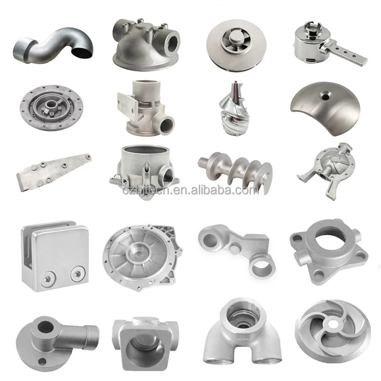 ODM Brass Aluminum Precision Metal Steel Cast Iron Aluminum Lost Wax Vacuum Investment Sand Die Casting Parts