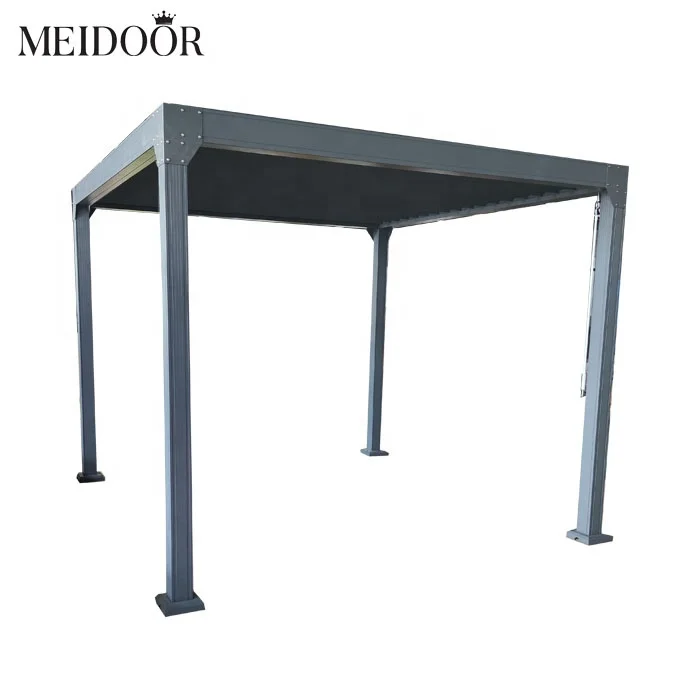Manual Hand Cranking Patio Bioclimatica Cover 3x3 Cheap Gazebo And Pavilion Pergola Canopy Louver Pergola Aluminium Outdoor
