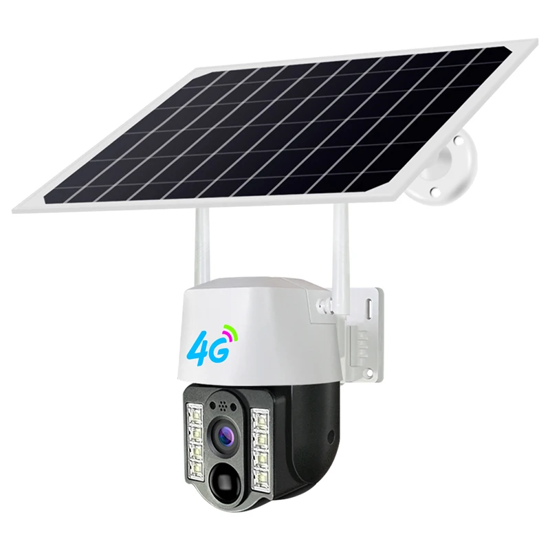 New Model Factory Supply 4g Solar Powered Cctv Camera System Outdoor Wireless Solar 4g Camera