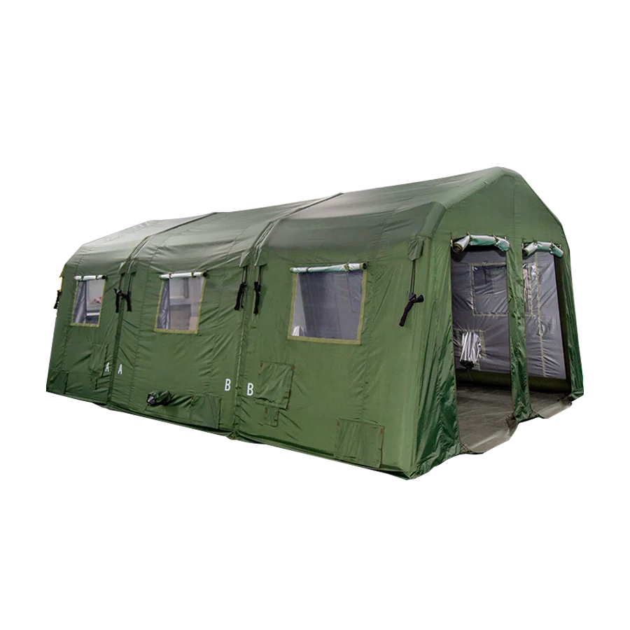 Inflatable tent Customized OEM/ODM  Outdoor large Medical fire shelter rescue isolation camouflage emergency tent factory outlet