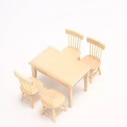 High Quality Wooden 1:12 Dollhouse Furniture Doll House Kitchen Miniature Dollhouse Accessories of Dining Room Accessory