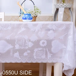 wholesale Household Home PVC Heart Tablecloths Print Roll Table Cloth