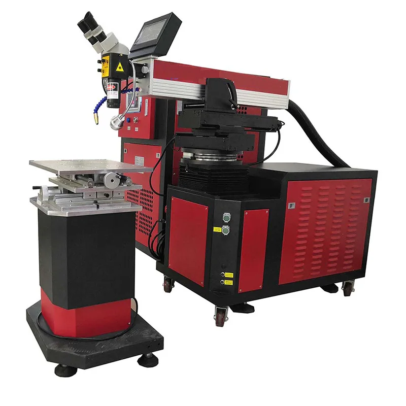 360 degree rotary repair laser welders yag laser welding machine for metal mould repairing machine