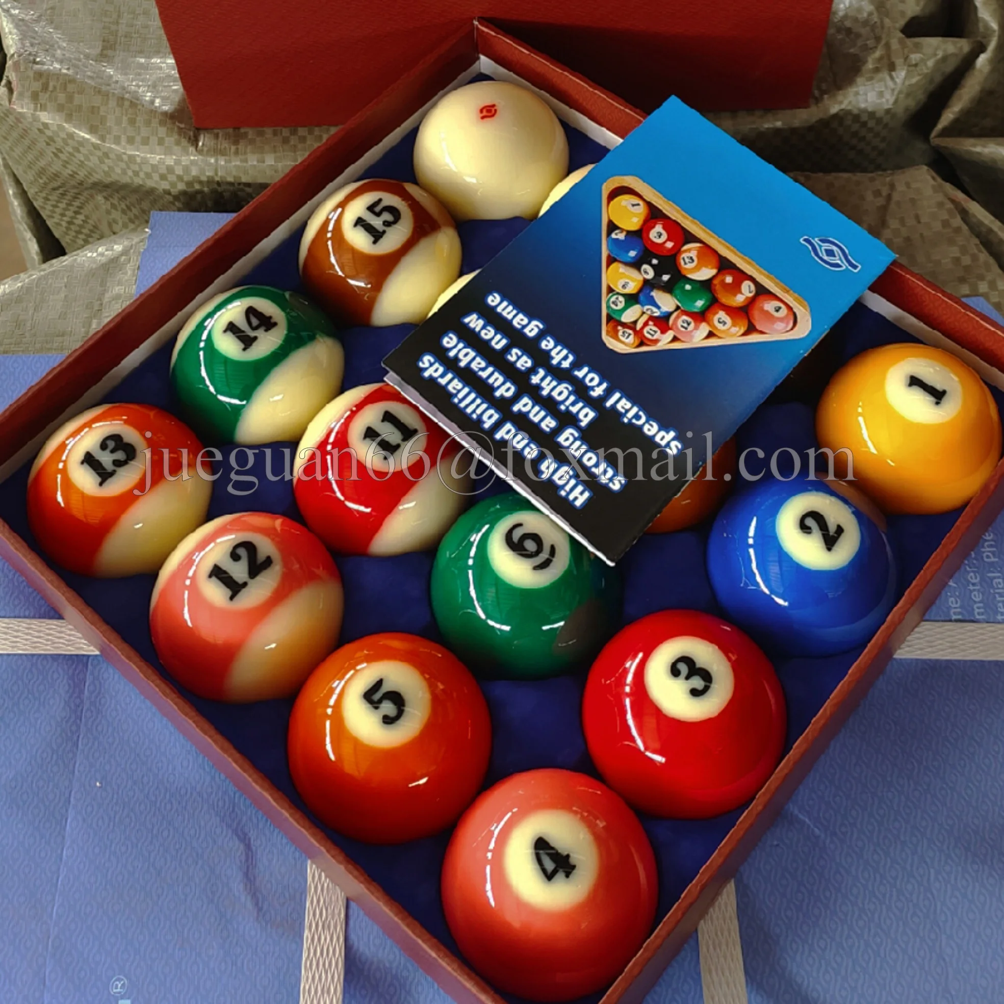 Amazons Ebay Supplier Billiard Pool Ball with Phenolic resin material