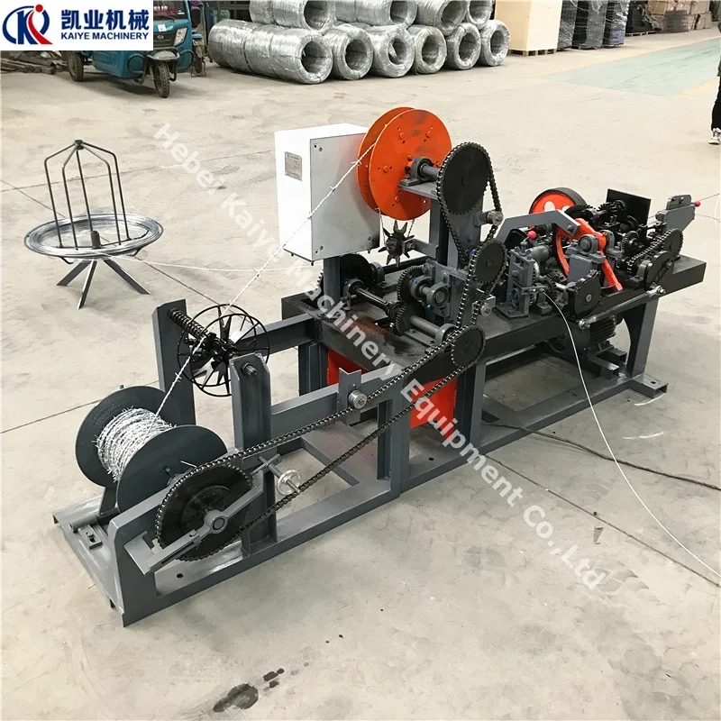 Hot sell High Speed barbed wire mesh making machine