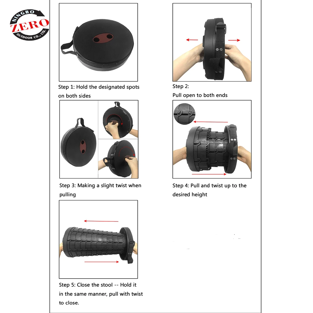 
2 Step Club Casino Slot Bar Machine Chairs Bicycle Guitar Foot And Table Plastic Mould Outdoor Portable Folding Stool 