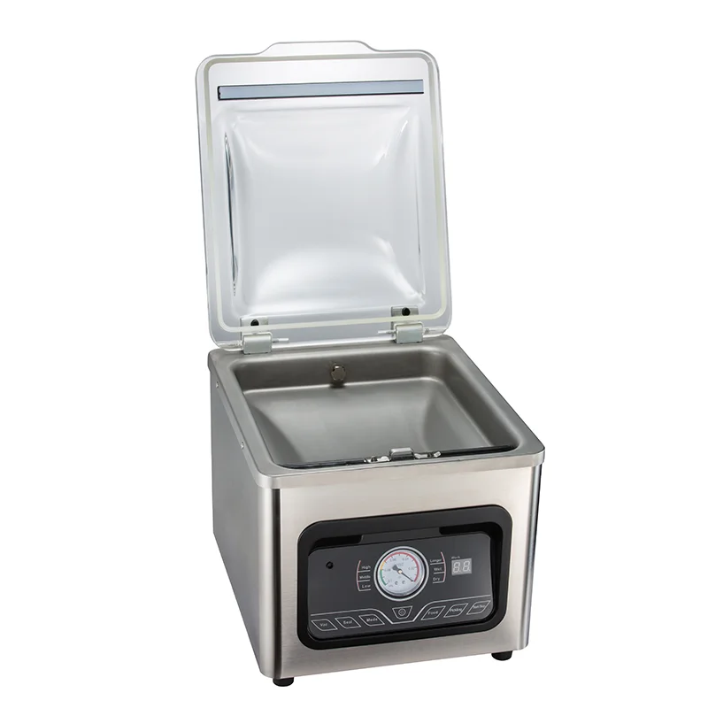 Emiliya automatic food vacuum sealer stainless steel multifunctional commercial vacuum sealer suitable for clear food bags