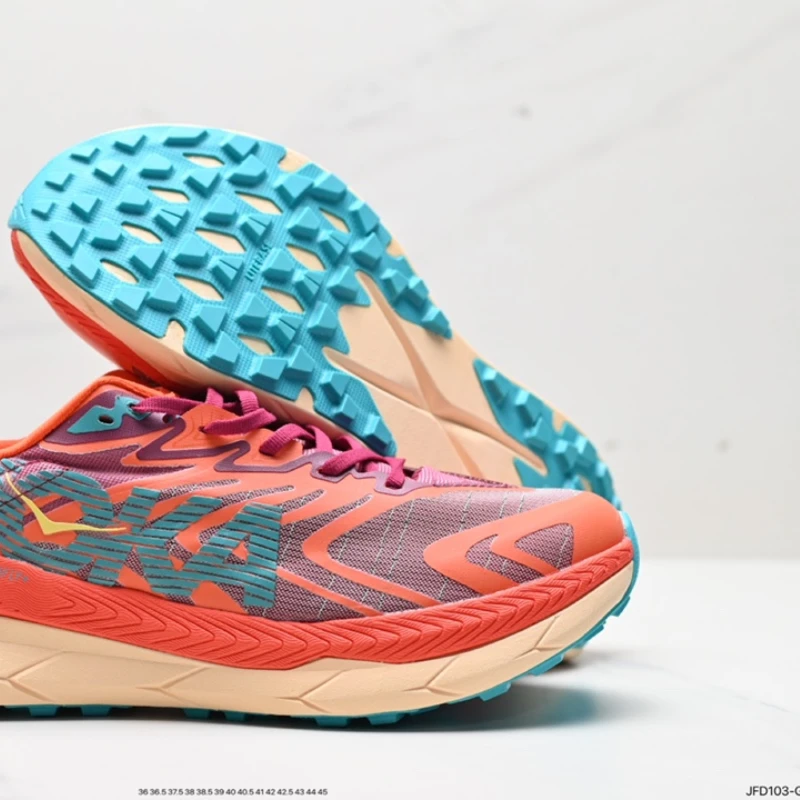 Hokas TECTON X2 Running Shoes Soft Sole Cushioning Breathable Outdoor Marathon Training Shoes Leisure Cloud Running Shoes