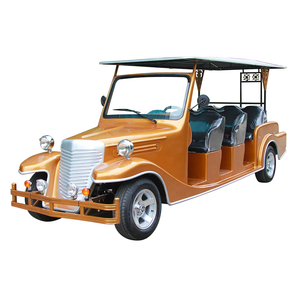 Новый роскошный дизайн, электрическая каретка золотого цвета, 5 кВт, электродвигатель переменного тока, Каретка принцессы с сертификатом CE для рекламы