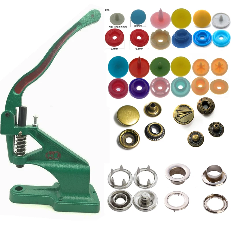 Plastic Snap Button Hand Press Machine For Snap Button