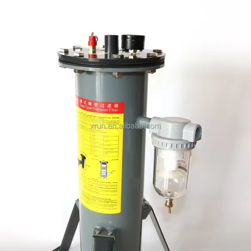 Special air filter for sandblasting machine