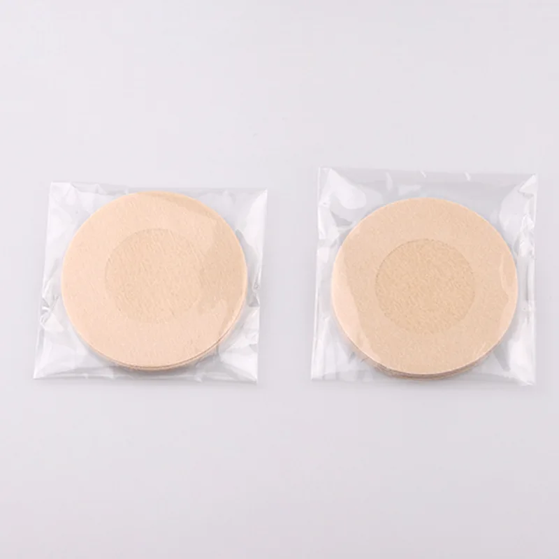 Non-Woven Fabric Comfortable Invisible Bra Padding Chest Nipple Covers Stickers 10pcs/Set