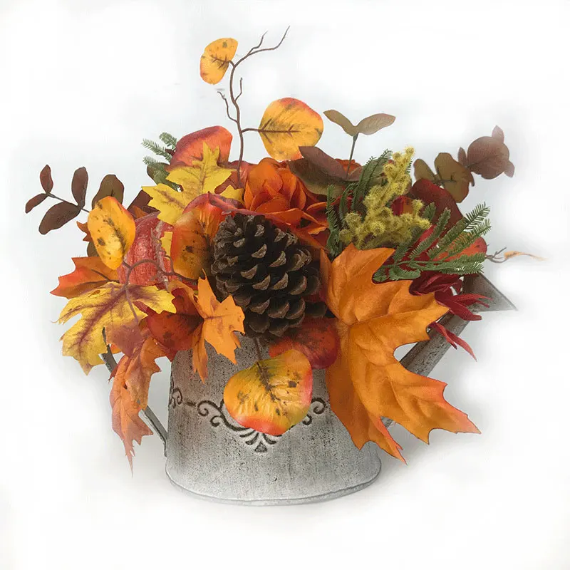 
Return to the ancients flower pots wholesale maple leaves decorate home 
