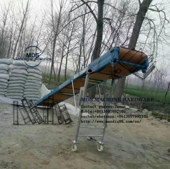 Mobile Belt Conveyor for Container Truck Warehouse Loading Unloading