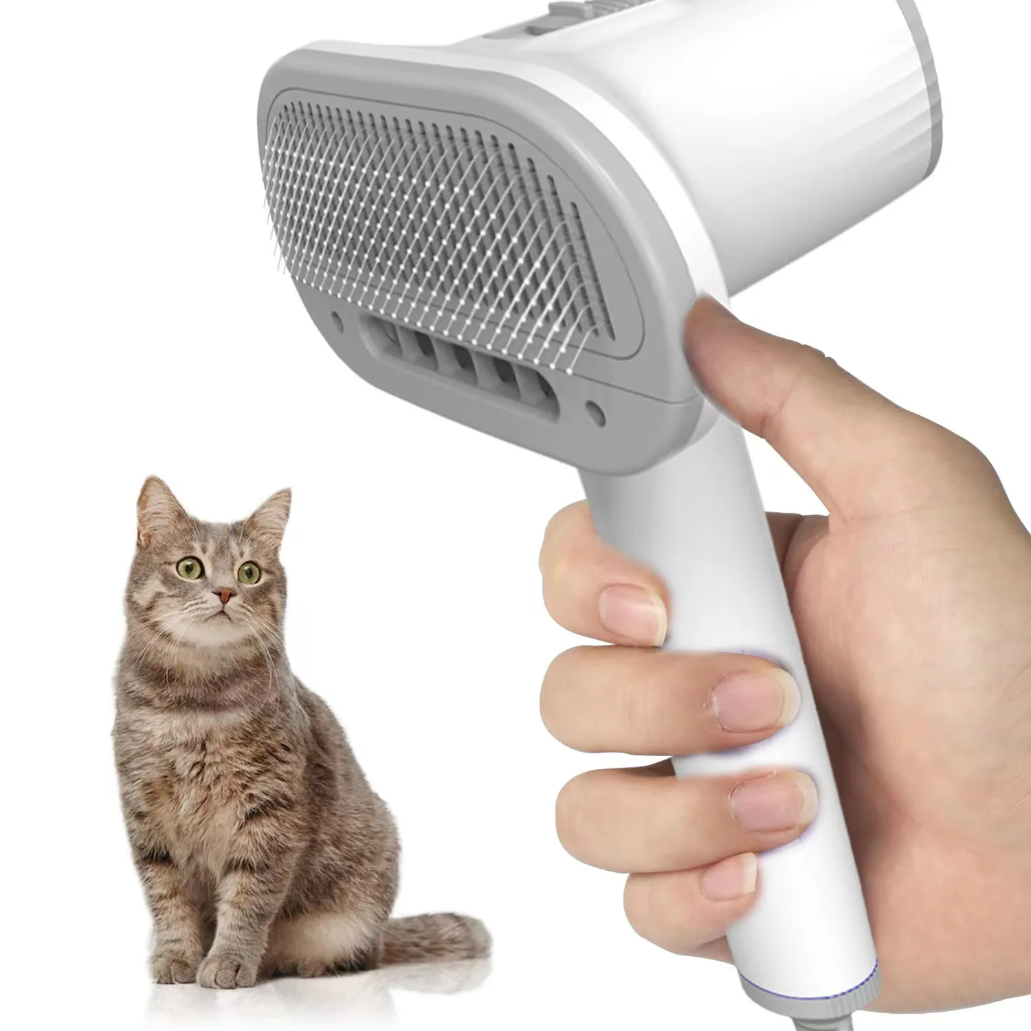 Portable electric pet hair dryer combing machine Hair blowing and hair pulling machine cat and dog blower