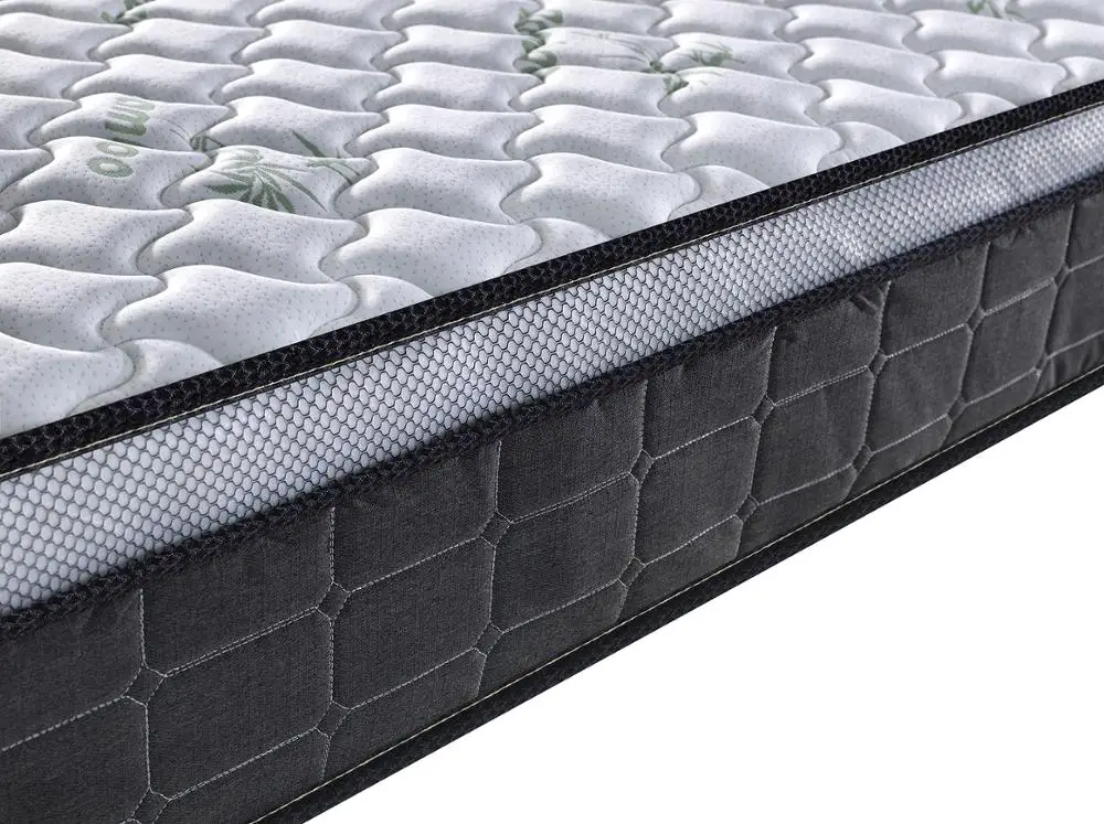 Factory Direct Wholesale Bamboo Knitted Fabric Pocket Spring Mattress for home and hotel used