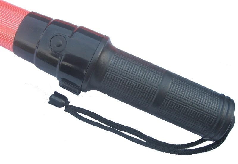 red flash led traffic baton with strong magnet