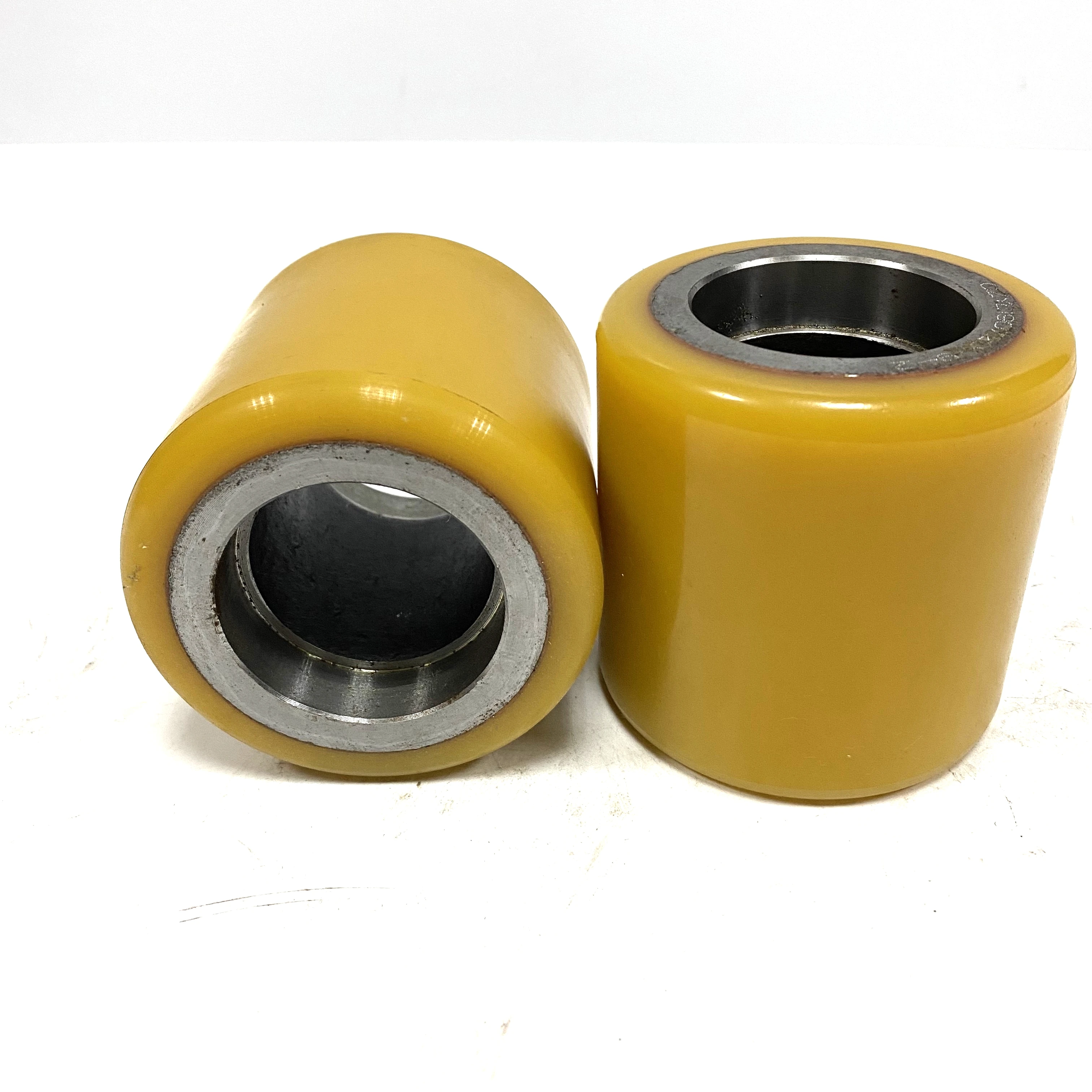 
Forklift Parts PU Steering Wheel 80x80MM Polyurethane Material 