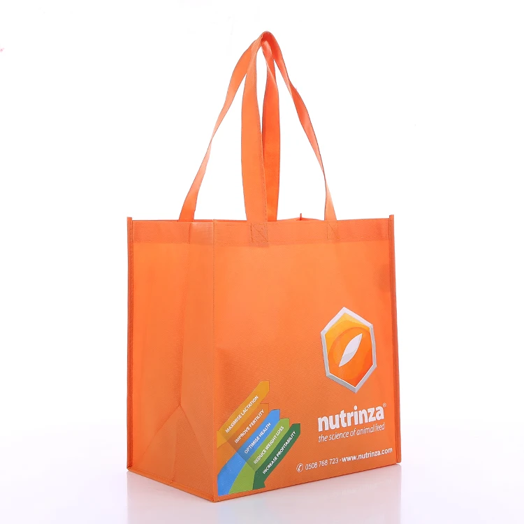 
Custom Logo Printed Non Woven Polypropylene Bag Reusable Nonwoven Shopping Tote Bag For Promotional 