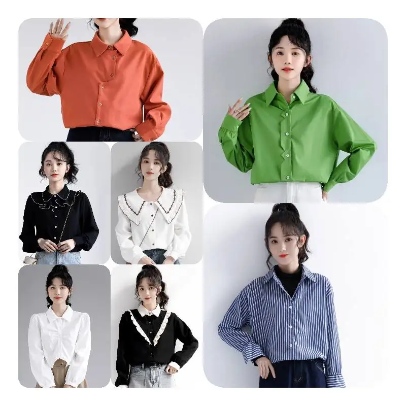 2024 Лидер продаж женские рубашки и блузки элегантные топы для женщин