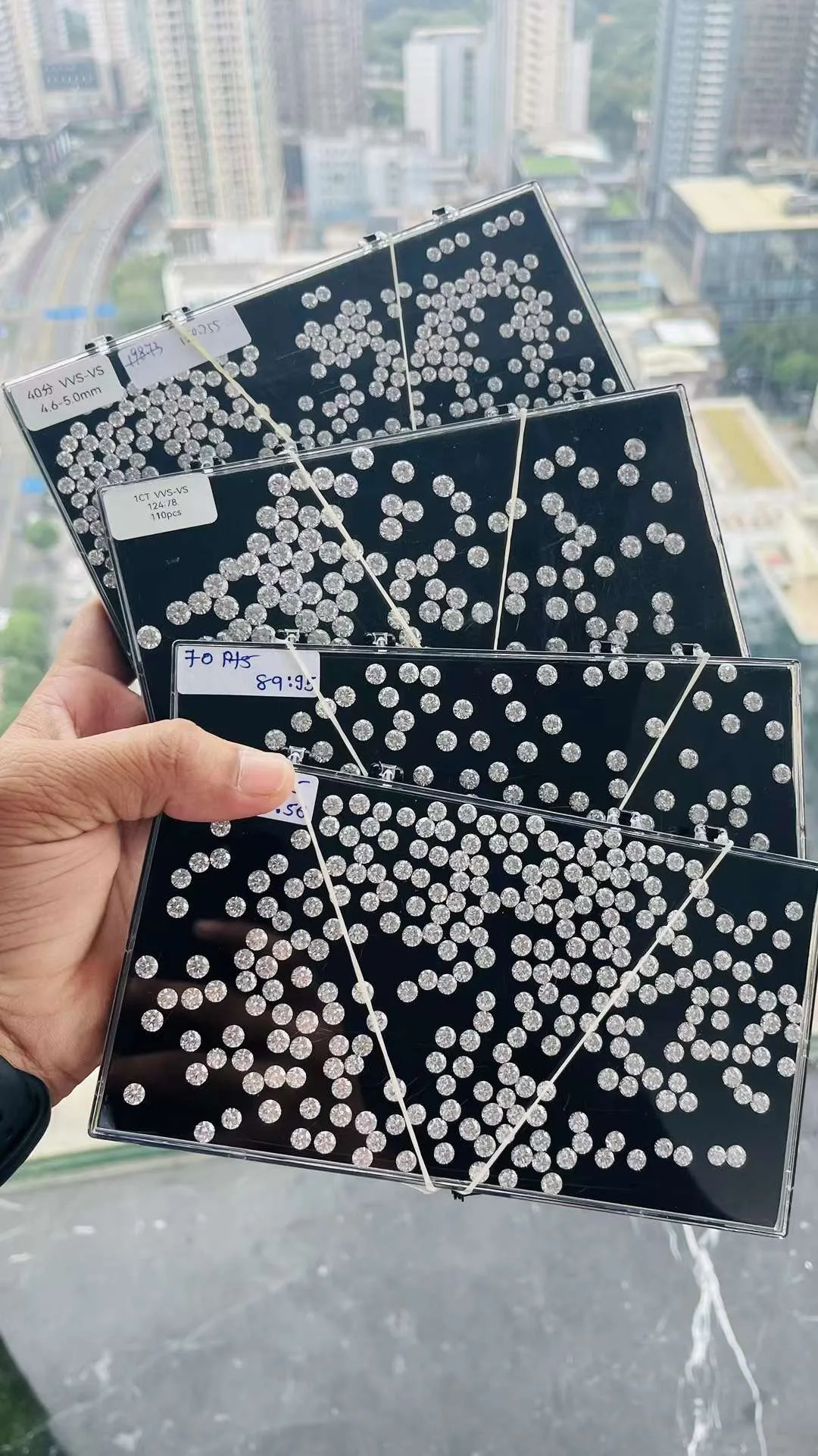 Wholesale HPHT Lab Grown Diamond D VVS Color 1CT  2CT 3CT 4CT 5CT Loose CVD Synthetic IGI Certified Lab Grown Diamond