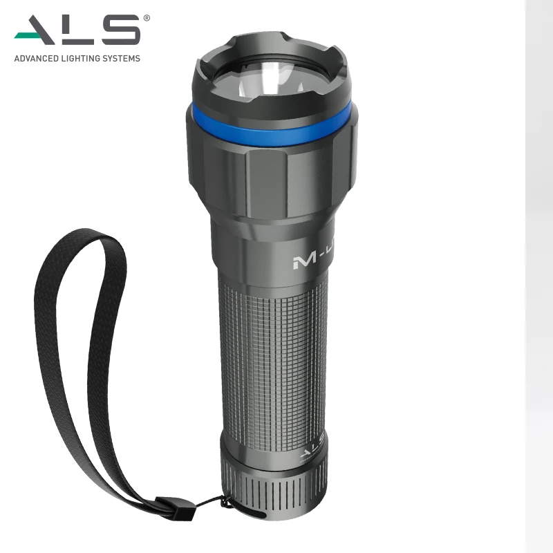 ALS 800lm flashlight led Dustproof Waterproof Portable Camping Outdoor USB Type-C Rechargeable Powerful LED Torch Flashlight por