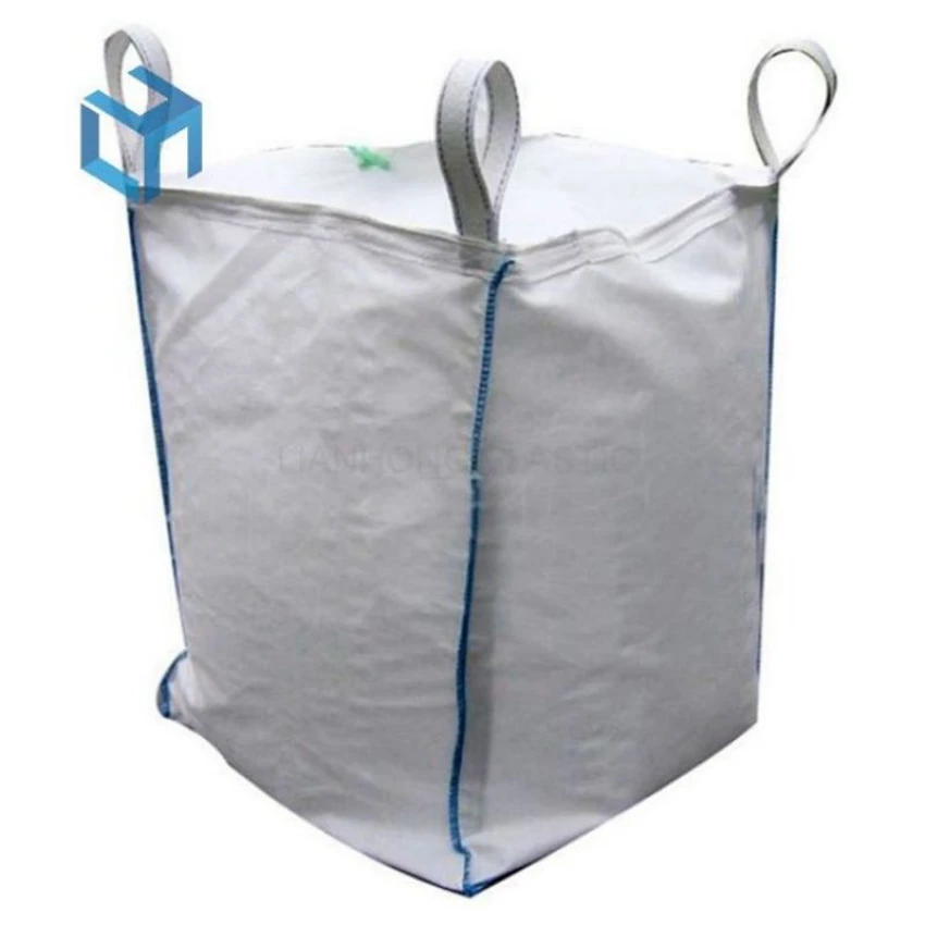 Fibc Super Sack Container Bag Big Bag Filling Good Quality Plastic Bags With Logos Shandong Factory Direct Sale Free Sample