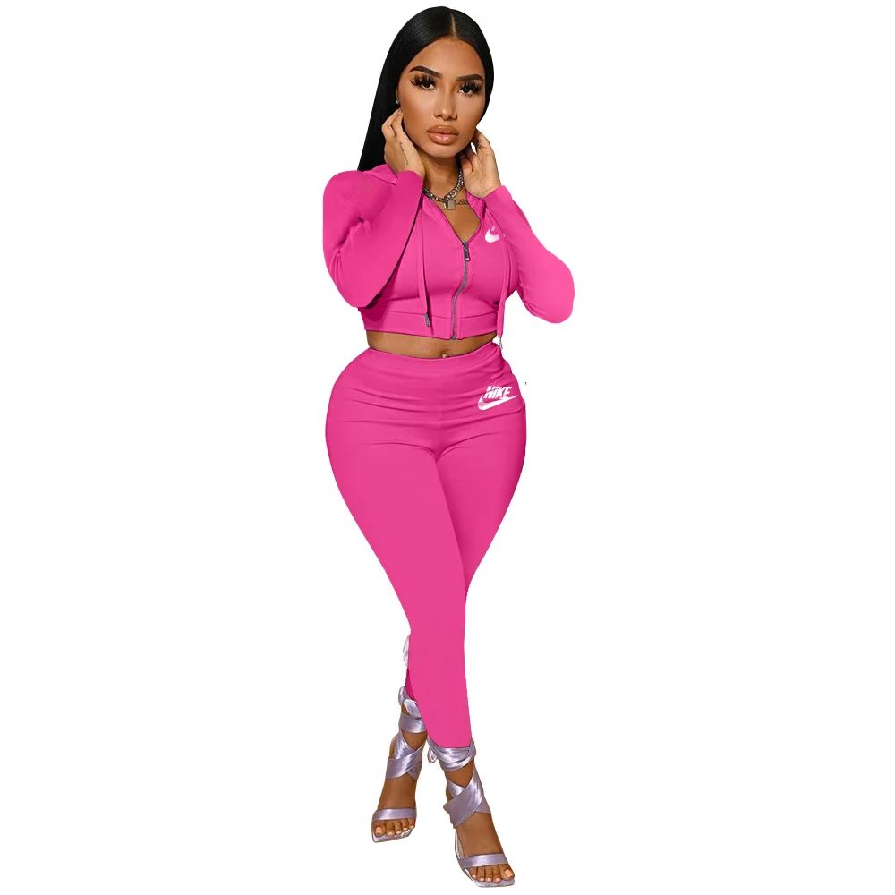 Women Fashion Summer 2021 Hot Sale Beachwear Sexy Chest Wrap Bandage Print Hollow Out Mini Skirt Ladies Two Piece Set