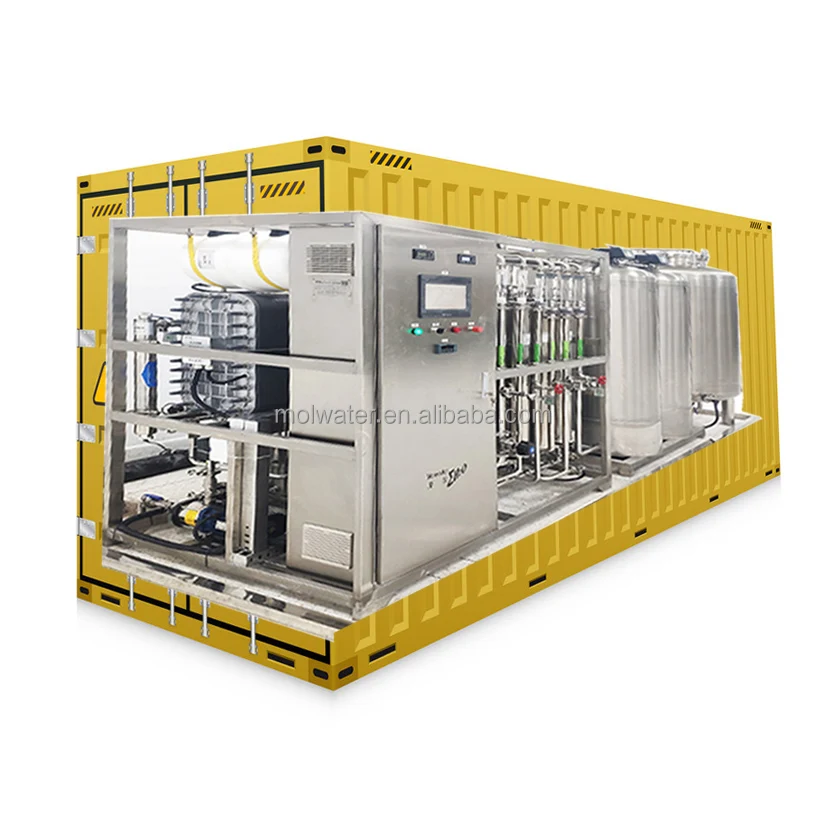 Military Army Outdoor Mobile Portable Reverse Osmosis Drinking Water Treatment  Machine