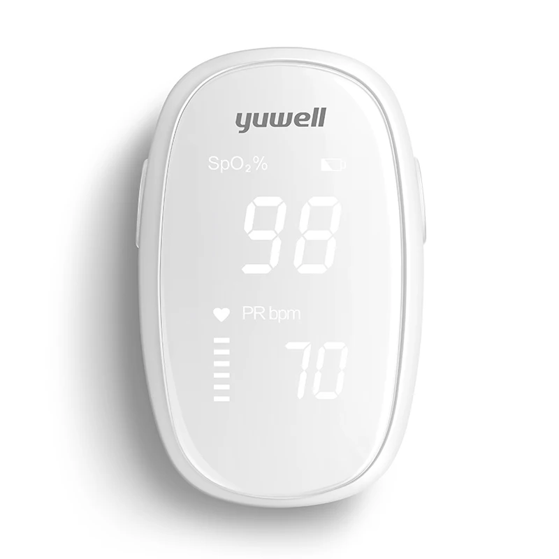  Yuwell medical YX102 Пальчиковый зажим детектор насыщения крови кислородом домашний измеритель пульса для пожилых