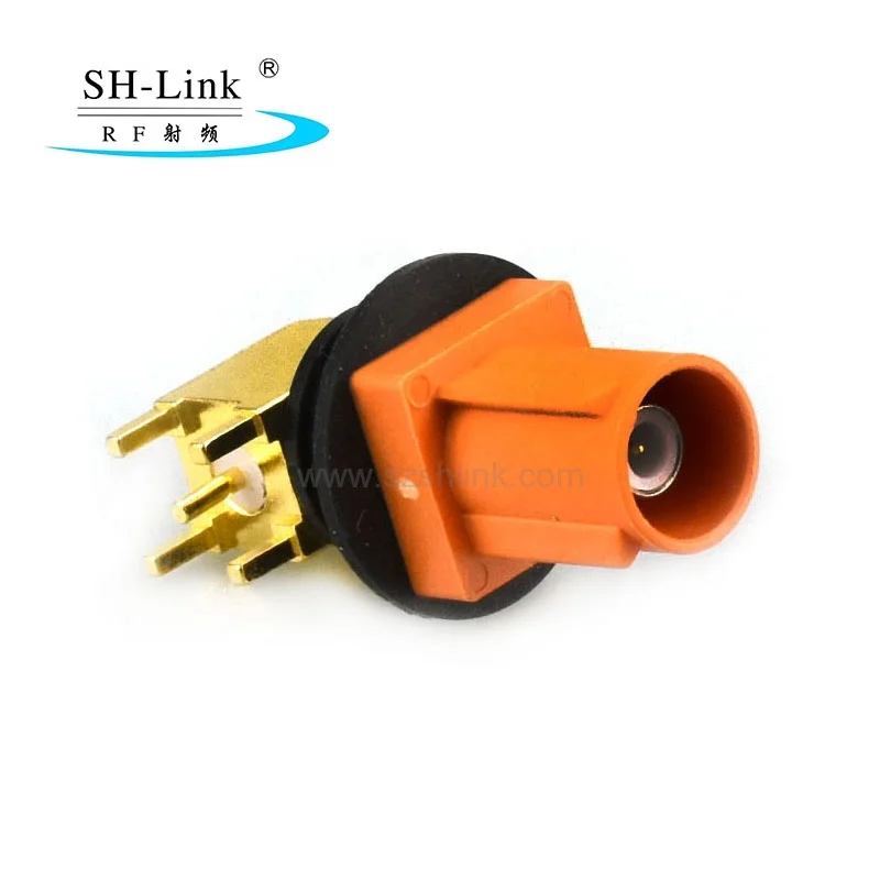 Universal Connector FAKRA SMB RF coaxial connector for PCB from SH-Link