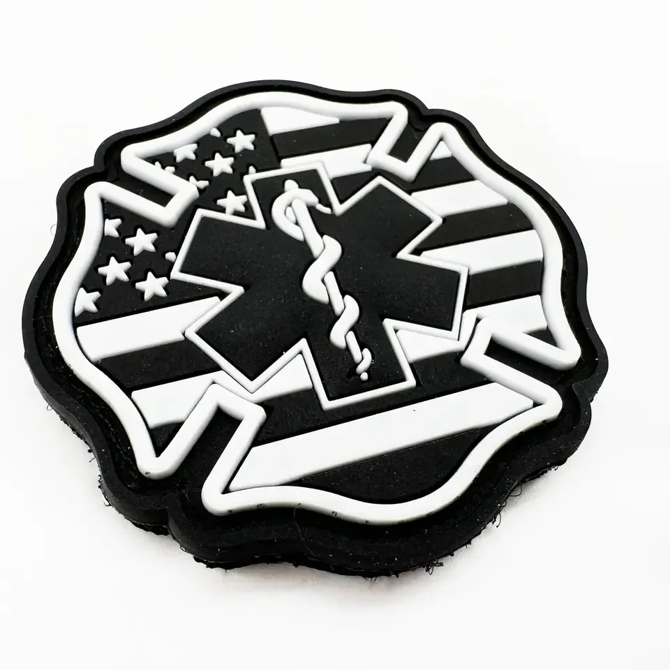 Factory price Garment Customized PVC Patches 3D Silicone Rubber Label Custom Patch Shape Customer Logo Colorful Patches