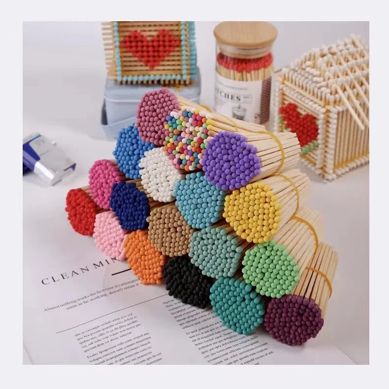 Hot 4 inch bulk loose long matches sticks for household