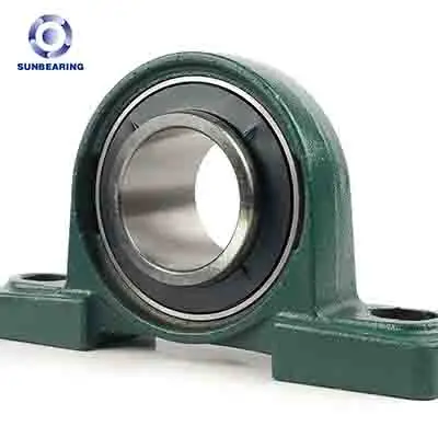 Подшипник фланца 2-Bolt с шарикоподшипником вставки корпуса NAP207