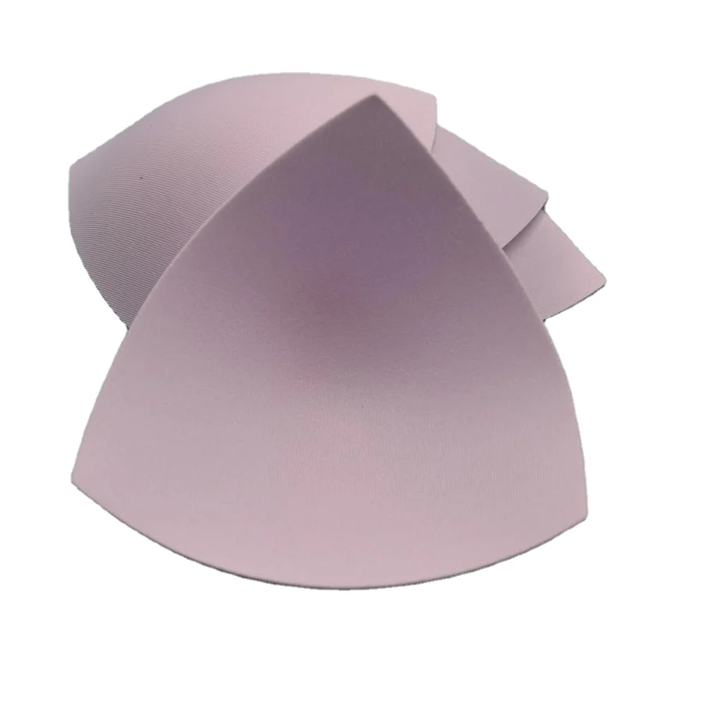 
2021is the hottest in Europe and America Triangle Bra Cup Thin Foam Bra Cup For Swimwear 