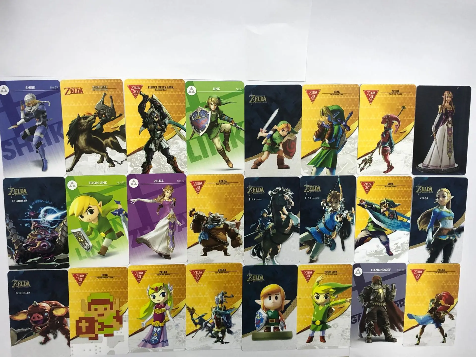 Highly Collectable Zelda Amiibo Card For Nintendo switch and Lite