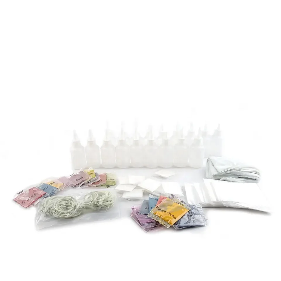 18 Colors Non Toxic Making Textile Permanent Paint Tie Dye Kit
