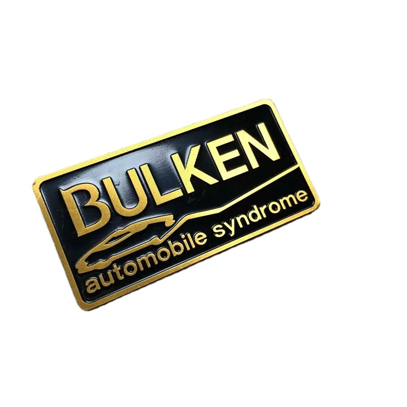 Индивидуальная алюминиевая этикетка с логотипом Золотая Алмазная резка металлическая анодированная табличка для мебели