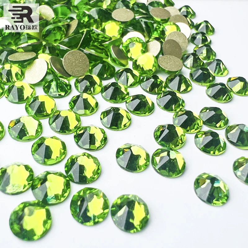 Non hot fix Rhinestone Mix Size Flat Back Crystal Rhinestones Beads Applique Nail Ss20 Siam Red color