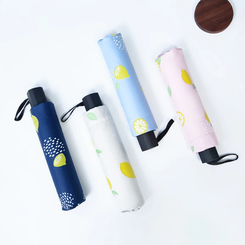 Foska Full Automatic Anti Ultraviolet Sunscreen Umbrella Portable Sunny Umbrella Ultraviolet Three Fold Umbrella For The Rain