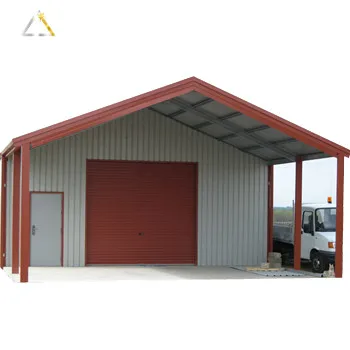 Modern Galvanized Low Cost Cheap Prefab Garage