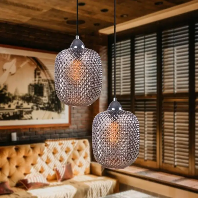Led Edison Pendant Light E26 E27 Industrial Hanging Pendant Lamp Vintage Hanging Light Fixture Chandeliers
